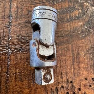 Vtg Snap-On FU8A 3/8" Drive Universal Swivel Socket Adapter USA